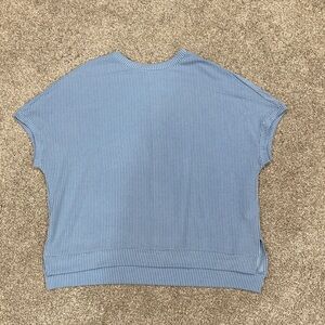 NWOT Blue Boxy Women’s Top